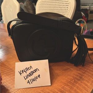 Gucci camera bag